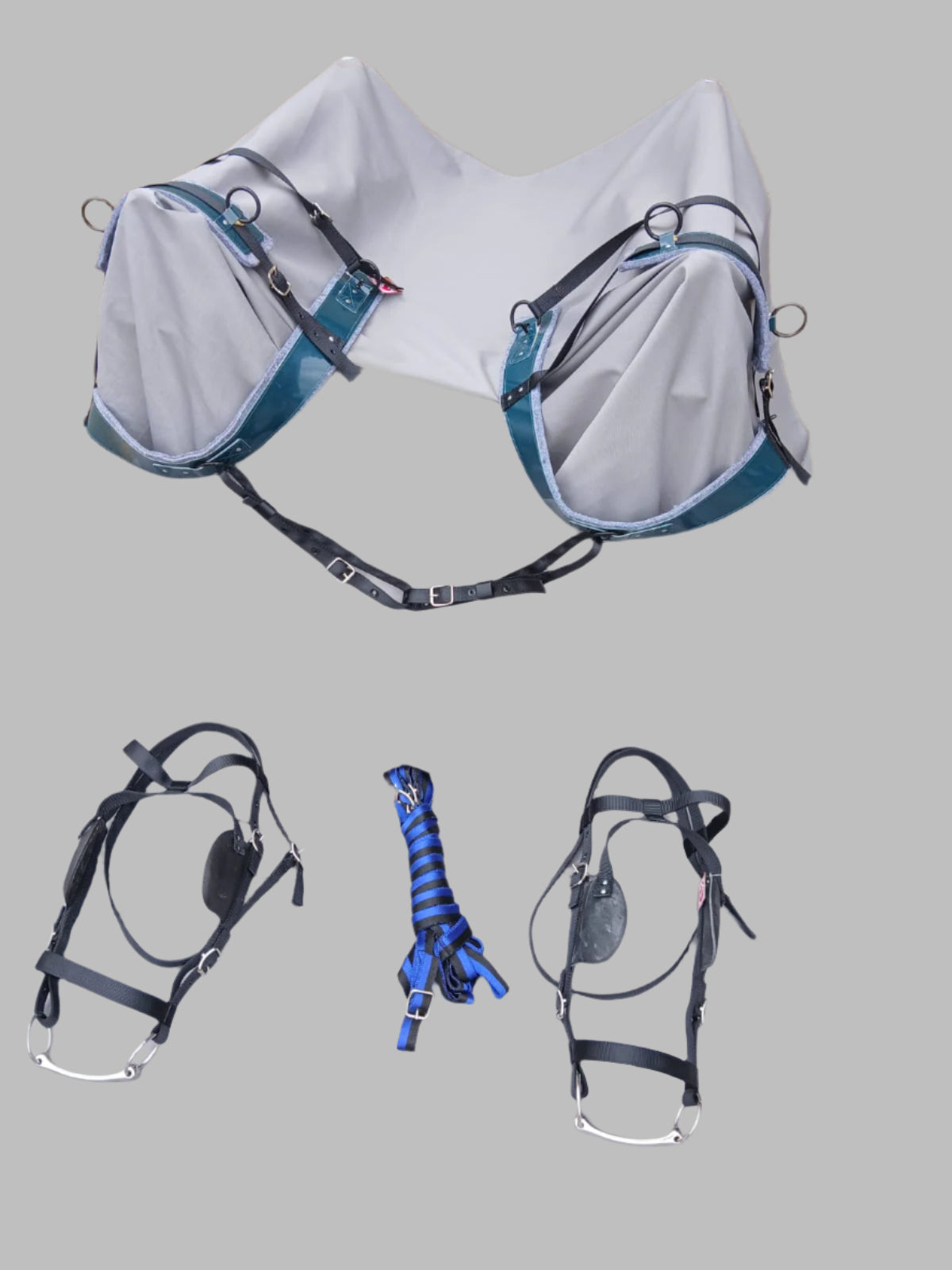 Harness Donkey Double PVC+Web